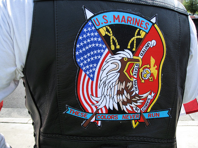 Patriot Guard Riders Stand Guard