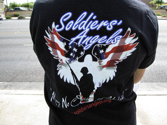 Patriot Guard Riders Stand Guard