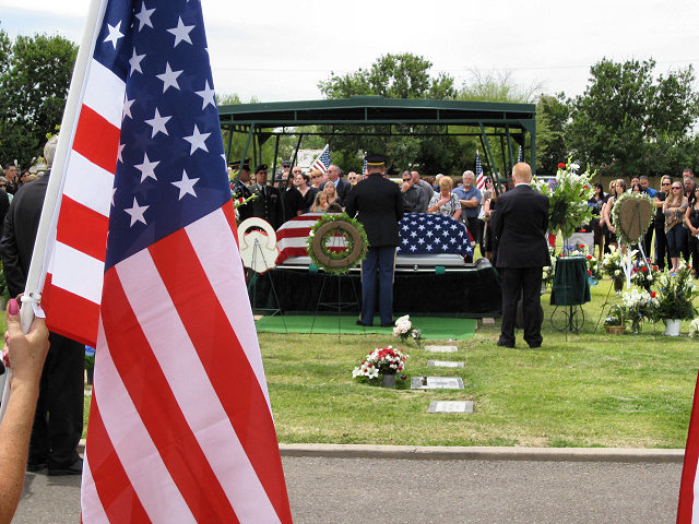 Patriot Guard Riders at Cemetery