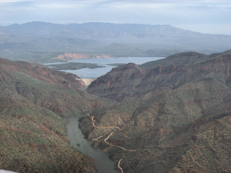 Apache Lake and Roosevelt Lake