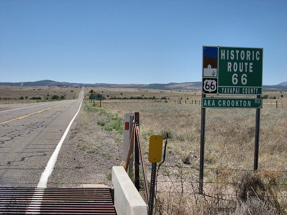Historic Route 66 to Seligman, AZ