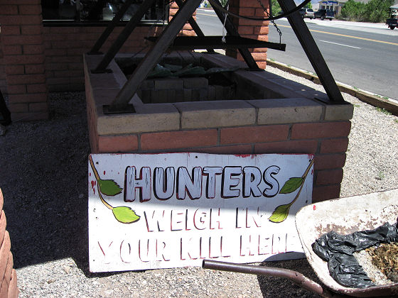 The Roadkill Cafe in Seligman, AZ
