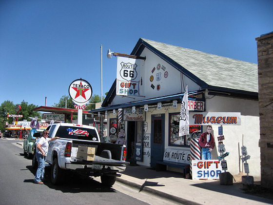 The Route 66 Gift Shop in Seligman, AZ
