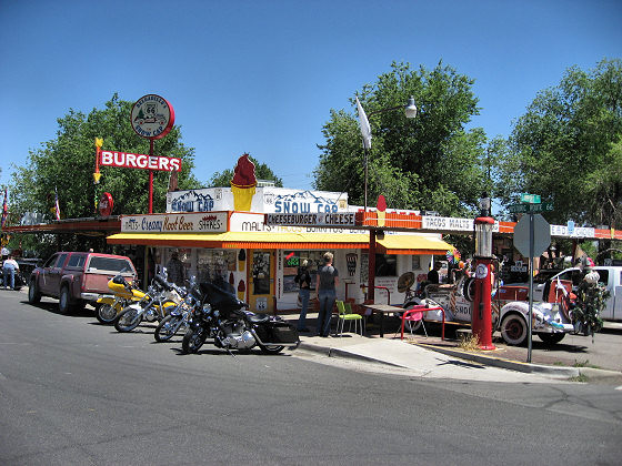 The Delgadillo's Snow Cap in Seligman, AZ