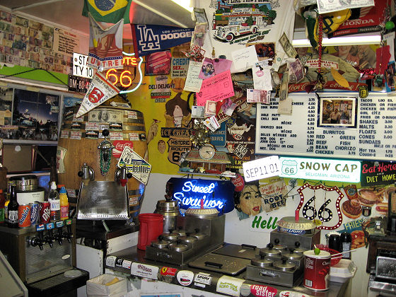 The Delgadillo's Snow Cap in Seligman, AZ