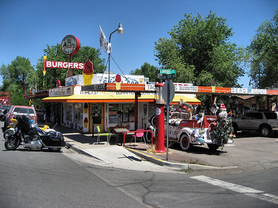 The Delgadillo's Snow Cap in Seligman, AZ