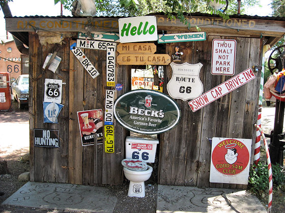 The Delgadillo's Snow Cap in Seligman, AZ