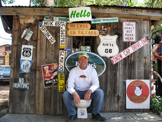 The Outhouse at the Snow Cap