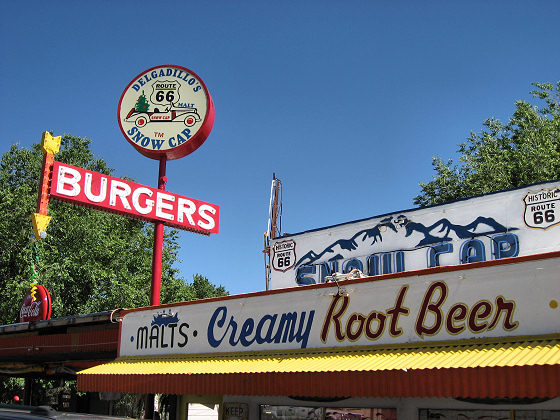 The Delgadillo's Snow Cap in Seligman, AZ