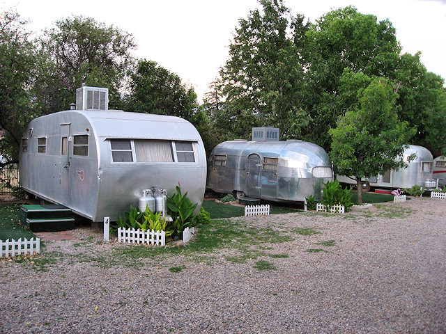 Vintage Trailers at The Shady Dell