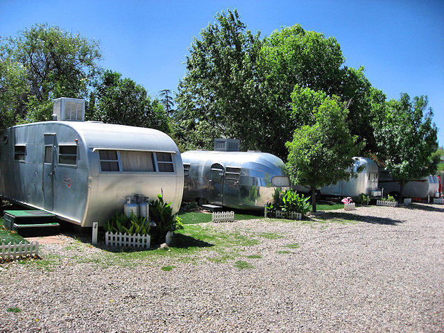 Vintage Trailers at The Shady Dell