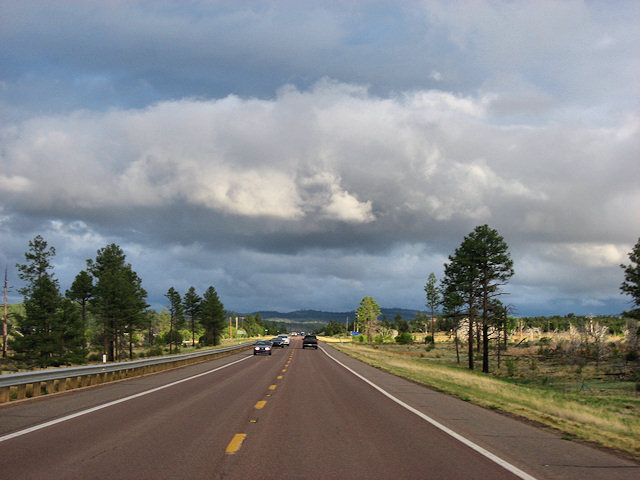 Mountain Storm on Hwy. 260 E. of Overgaard