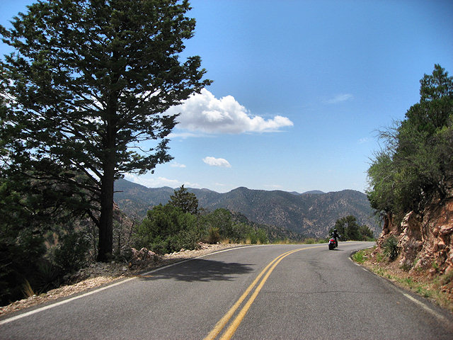 View From Hwy. 191 - Coronado Trail Scenic Road