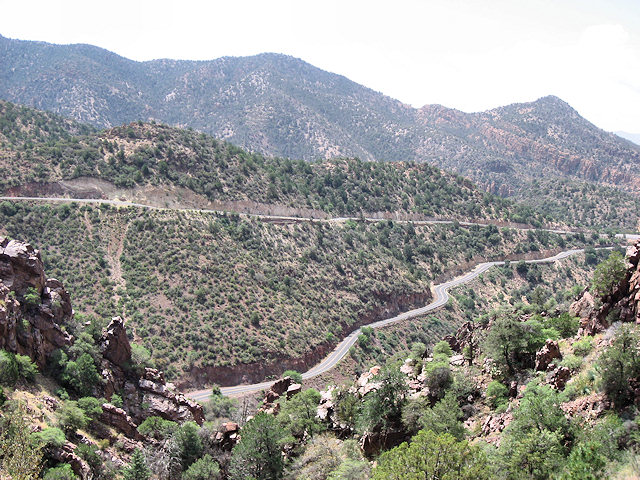 View From Hwy. 191 - Coronado Trail Scenic Road