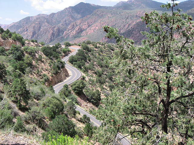 View From Hwy. 191 - Coronado Trail Scenic Road
