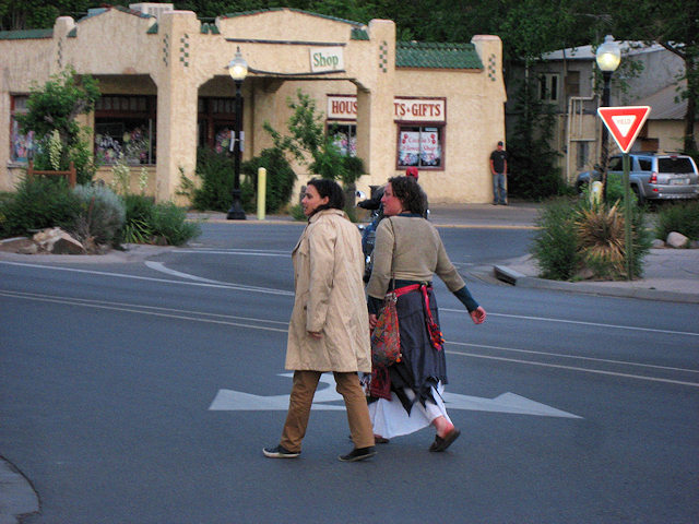 Locals in Silver City, NM