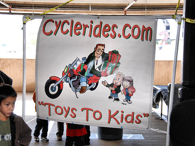 Cyclerides.com Toys To Kids Ride 2007