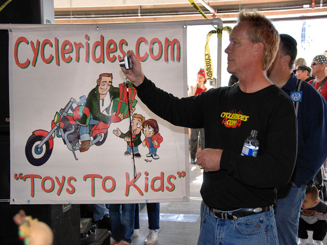 Cyclerides.com Toys To Kids Ride 2007