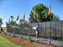 Vietnam Traveling Wall in Phoenix August 2009