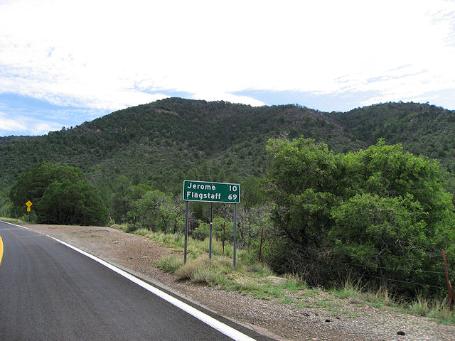 Hwy. 89A to Jerome, AZ