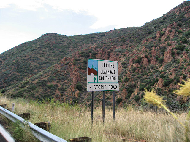 Hwy. 89A to Jerome, AZ
