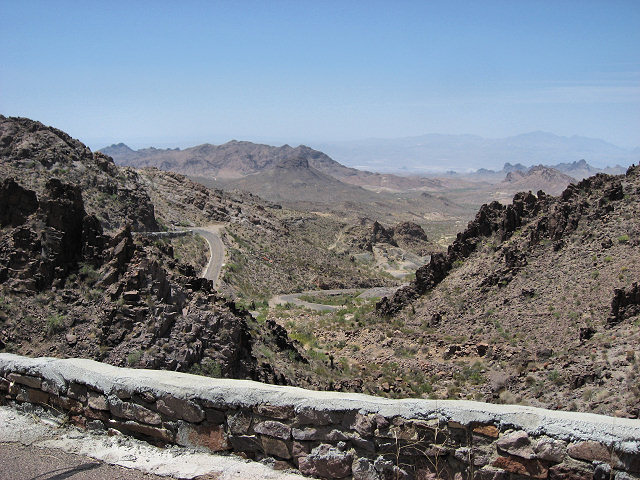 Old Route 66 to Kingman From Oatman