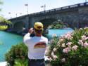 Barry Taking Picture of London Bridge