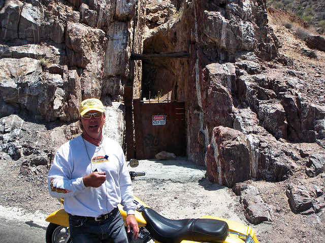 Barry In Front of Old Mine