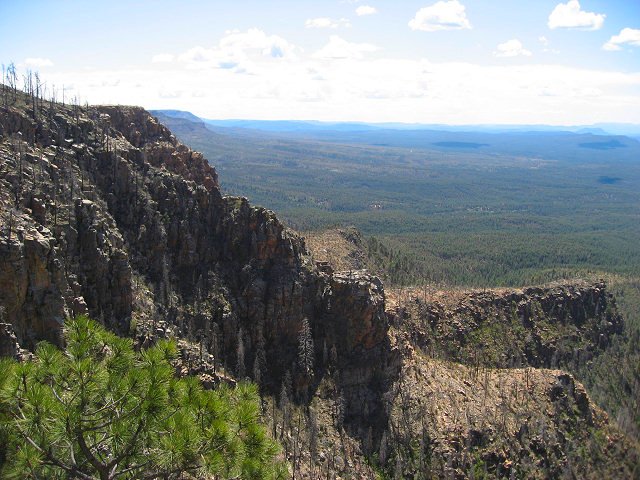 View From the Rim Rd.