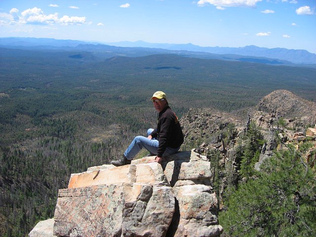 Barry at High View Point Lookout