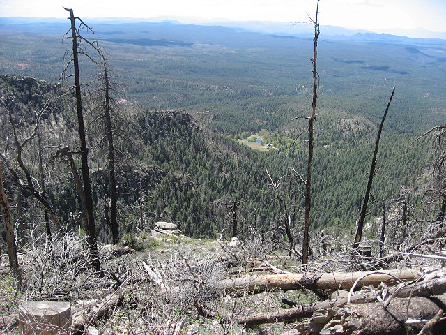 View From the Rim Rd.