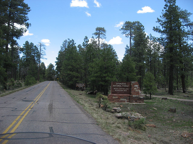 Woods Canyon Lake Road