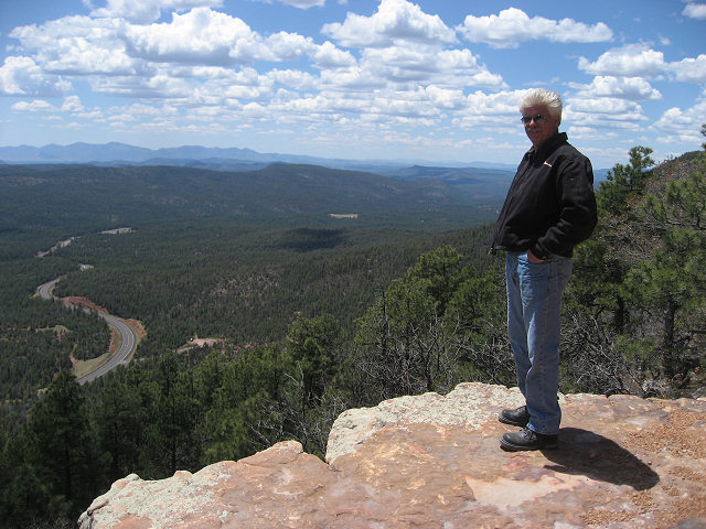 View of Hwy. 260 From Rim Rd.